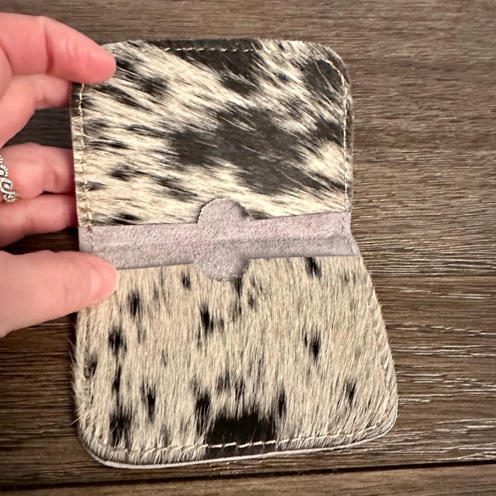 Genuine Cowhide leather Card holder. - Picture 2 of 4